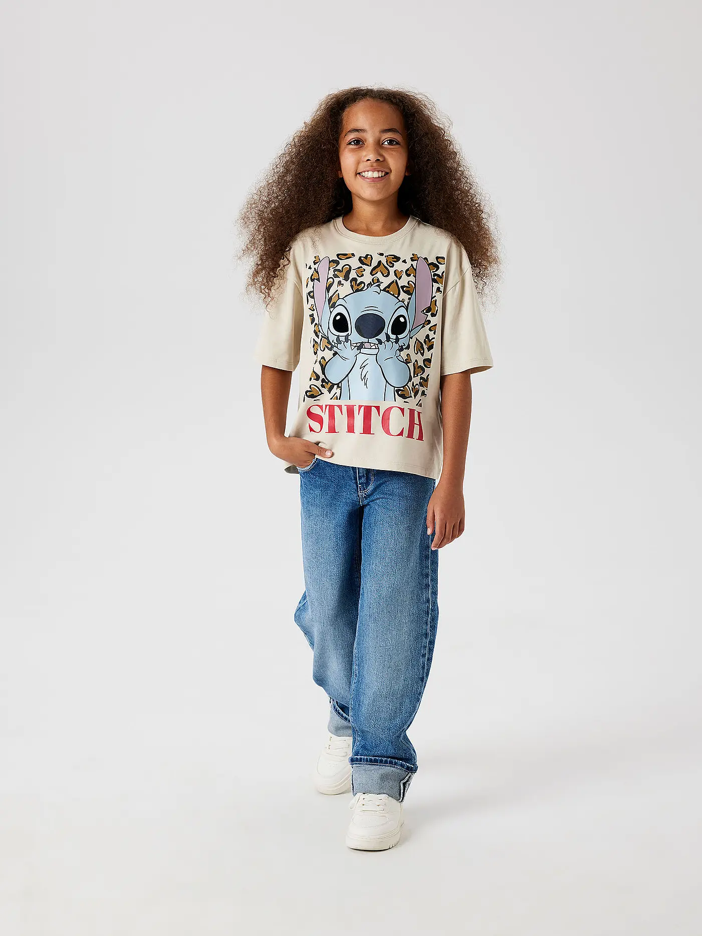 NAME IT | Mädchen T-Shirt NKFJIXI | beige